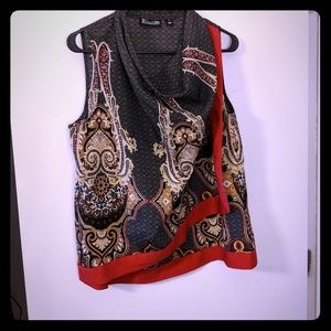 Ny & Co. Oriental Style Blouse